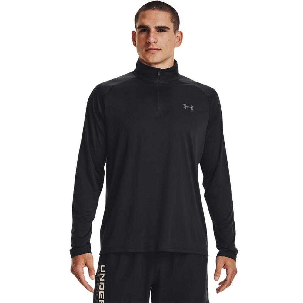 NWT Under Armour Men's UA Velocity 2.0 ¼ Zip in Black size XL